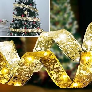Svietiaca vianočná stuha (500 cm) | SHINESTRAP