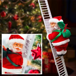 Santa lezúci po rebríku | LADDERSANTA