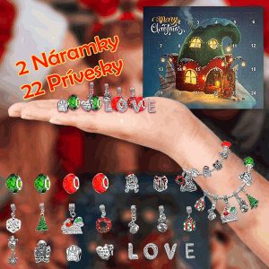 Adventný kalendár s 2 náramkami a 22 príveskami | ADVENTBRACE