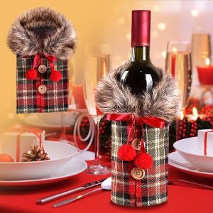 Kabátik na vínovú fľašu | VINOPOUCH