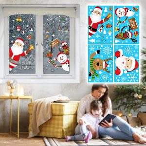 Vianočné nálepky (90 ks) | XMASCLINGS