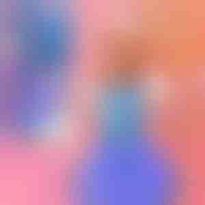 Žiarivá LED baletná suknička PRINCESS