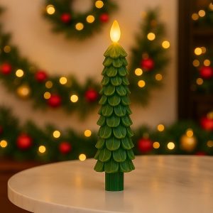 Bezplameňová blikajúca sviatočná sviečka | CANDLETREE